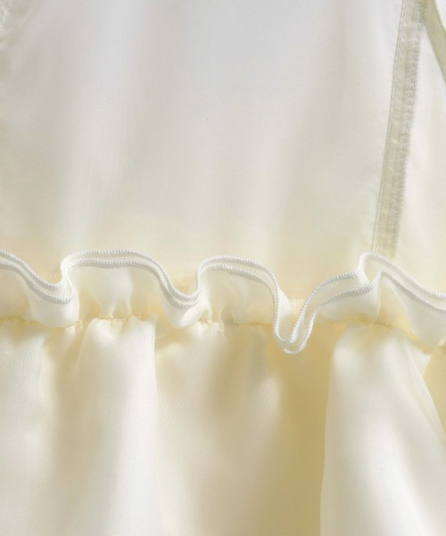 RAGEBLUE(レイジブルー)の「シアーフリルZIPベスト(ベスト・レディース・ホワイト/ブルー/ブラック/ピンク・FREE)」の11枚目の写真