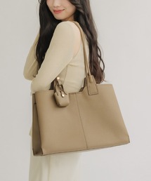 NEUNA（ヌナ）の「スクエアステッチトートバッグ（トートバッグ）」