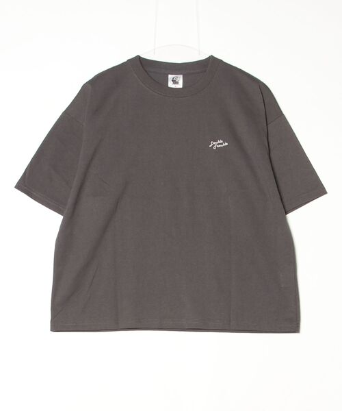Tom&Jerry(トムアンドジェリー)の「【TOM & JERRY/トムとジェリー】キャラクタープリント半袖Tシャツ(WIDEシルエット)(Tシャツ/カットソー・レディース・ライム/スミクロ/サックスブルー/グレイッシュベージュ・LARGE/MEDIUM)」の5枚目の写真