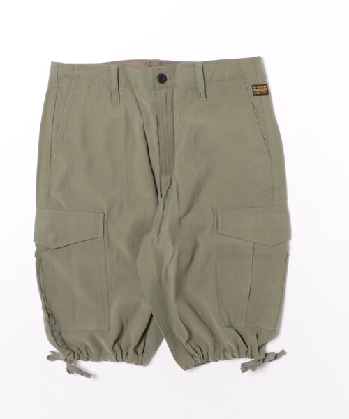 G-STAR(ジースター)の「Bermuda Cargo Shorts/ハイウエストバミューダカーゴショーツ/3/4丈(その他パンツ・レディース・カーキ・25inch/26inch/27inch/24inch)」の2枚目の写真