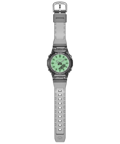 G-SHOCK(ジーショック)の「GMA-P2100シリーズ / GMA-P2100SR-1AJF(アナログ腕時計・レディース・ブラック×グリーン・FREE)」の6枚目の写真