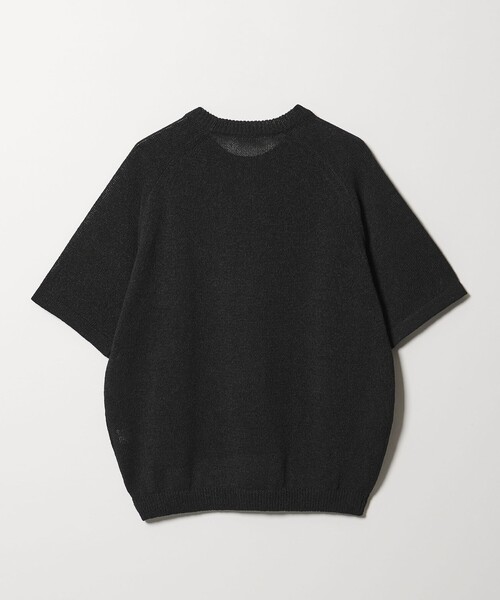 BEAUTY&YOUTH UNITED ARROWS(ビューティーアンドユースユナイテッドアローズ)の「ペーパーヤーン サドルスリーブ クルーネック ニット ウォッシャブル(ニット/セーター・メンズ・オレンジ/ナチュラル/ブラック・XL/M/L/S)」の9枚目の写真
