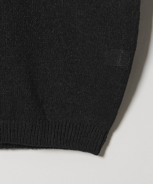 BEAUTY&YOUTH UNITED ARROWS(ビューティーアンドユースユナイテッドアローズ)の「ペーパーヤーン サドルスリーブ クルーネック ニット ウォッシャブル(ニット/セーター・メンズ・オレンジ/ナチュラル/ブラック・XL/M/L/S)」の12枚目の写真