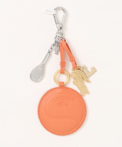 LACOSTE(ラコステ)の「《LACOSTE》MIRROR RACKET CROC C(キーホルダー・レディース・ピンク/ベージュ/オレンジ・フリー)」の3枚目の写真