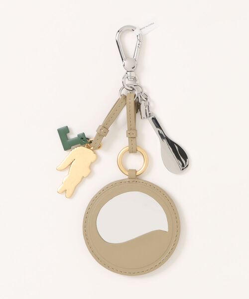 LACOSTE(ラコステ)の「《LACOSTE》MIRROR RACKET CROC C(キーホルダー・レディース・ピンク/ベージュ/オレンジ・フリー)」の4枚目の写真