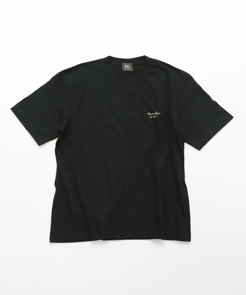 MEN'S BIGI(メンズビギ)の「50th ANNIVERSARY TEE 刺繍ロゴ(Tシャツ/カットソー・メンズ・ブラック/ホワイト・03/02)」の2枚目の写真