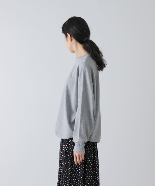 かぐれ(カグレ)の「コットンドロストヘムカットソー(Tシャツ/カットソー・レディース・グレー/オートミール・FREE)」の11枚目の写真