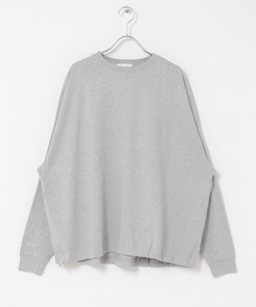 かぐれ(カグレ)の「コットンドロストヘムカットソー(Tシャツ/カットソー・レディース・グレー/オートミール・FREE)」の16枚目の写真