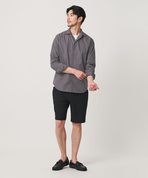BEAUTY&YOUTH UNITED ARROWS(ビューティーアンドユースユナイテッドアローズ)の「【WEB限定 WARDROBE SMART】Reflax スリム ショートパンツ(その他パンツ・メンズ・ベージュ/ダークグレー/ブラック・S/M/L/XL)」の14枚目の写真