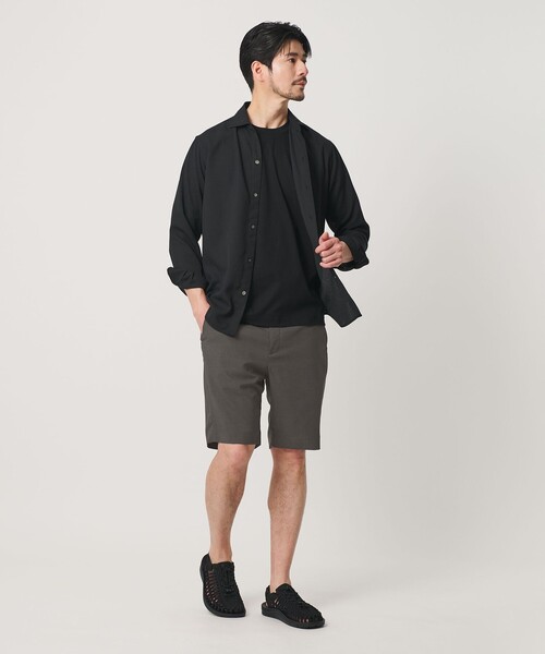 BEAUTY&YOUTH UNITED ARROWS(ビューティーアンドユースユナイテッドアローズ)の「【WEB限定 WARDROBE SMART】Reflax スリム ショートパンツ(その他パンツ・メンズ・ベージュ/ダークグレー/ブラック・S/M/L/XL)」の18枚目の写真