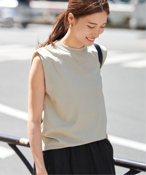FRAMeWORK(フレームワーク)の「≪追加≫ATON /エイトンFRESCA SINGLE JERSEY タンクトップ(Tシャツ/カットソー・レディース・イエロー/ベージュ/ブルー・FREE)」の18枚目の写真