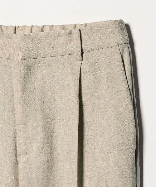UNITED ARROWS（ユナイテッドアローズ）の「Spiree IAS タック テーパードパンツ ‐UVカット 接触冷感 ウォッシャブル‐（スラックス・レディース・ナチュラル/ネイビー・38/40/36/34）」の19枚目の写真