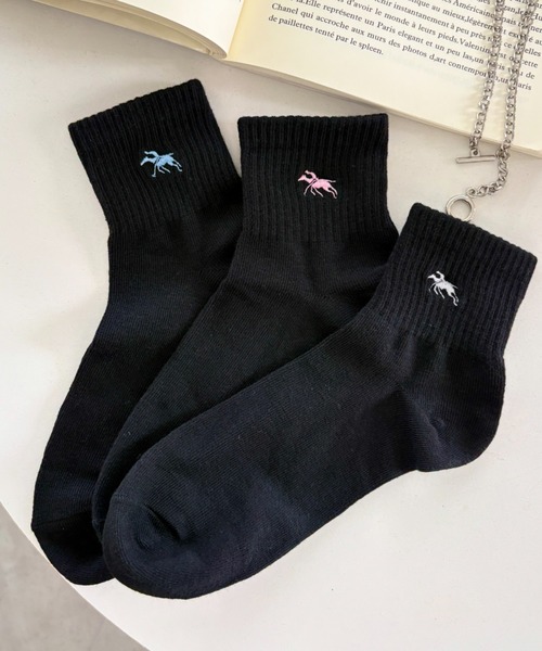 セール】POLO CHAMPS(ポロチャンプス)/レディス 3P ソックス（ソックス