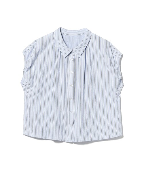 Ray BEAMS(レイビームス)の「バルーン フレンチスリーブ シャツ(シャツ/ブラウス・レディース・サックスブルー/ブラック/ホワイト系その他6・ONE SIZE)」の10枚目の写真
