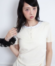 3.3 Field Trip | 3.3 Field Trip/レイヤードヘンリーネックトップス(Tシャツ/カットソー)