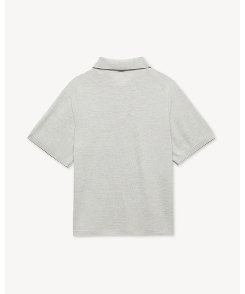 KENZO(ケンゾー)の「'KENZO Signature' エンブロイダリー ポロ イン メリノ ウール(ポロシャツ・メンズ・グレー系その他・SMALL/MEDIUM)」の7枚目の写真