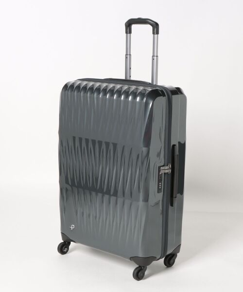 ProtecA(プロテカ)の「スーツケース プロテカ トリアクシス3 軽量 72L 02493(スーツケース/キャリーバッグ・メンズ・ゴールド/ターコイズブルー/ガンメタ・FREE)」の3枚目の写真