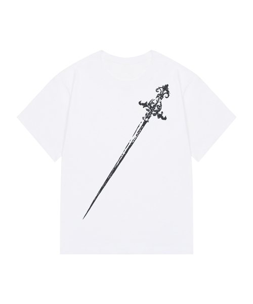 GRAVER（グレーバー）の「[ユニセックス]SWORD 半袖Tシャツ_2カラー（Tシャツ/カットソー・レディース・ブラック/ホワイト・SMALL/MEDIUM/LARGE/X-SMALL）」の8枚目の写真