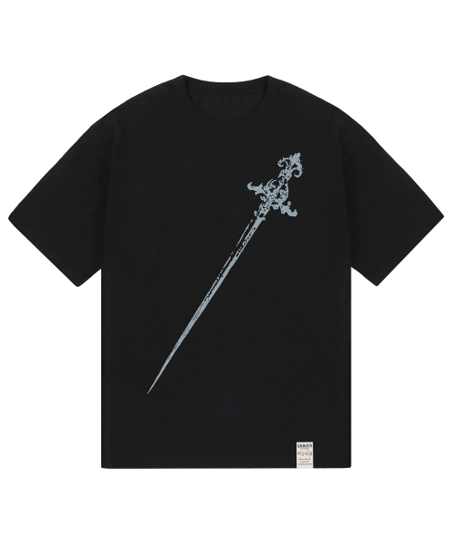 GRAVER（グレーバー）の「[ユニセックス]SWORD 半袖Tシャツ_2カラー（Tシャツ/カットソー・レディース・ブラック/ホワイト・SMALL/MEDIUM/LARGE/X-SMALL）」の11枚目の写真