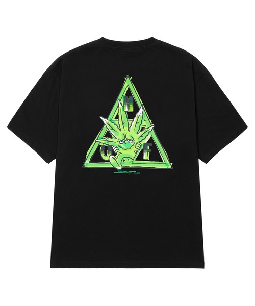 HUF(ハフ)の「【オンラインストア限定】GREEN BUDDY TT TEE(Tシャツ/カットソー・メンズ・ブラック/ナチュラル・M/S/L/XL/XXL)」の7枚目の写真