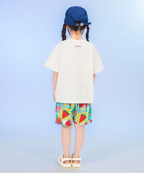 BREEZE(ブリーズ)の「バリエーション半袖Tシャツ(Tシャツ/カットソー・キッズ・ピンク/オレンジ/イエロー/オフホワイト・80/90/100/110/120/130/140)」の10枚目の写真
