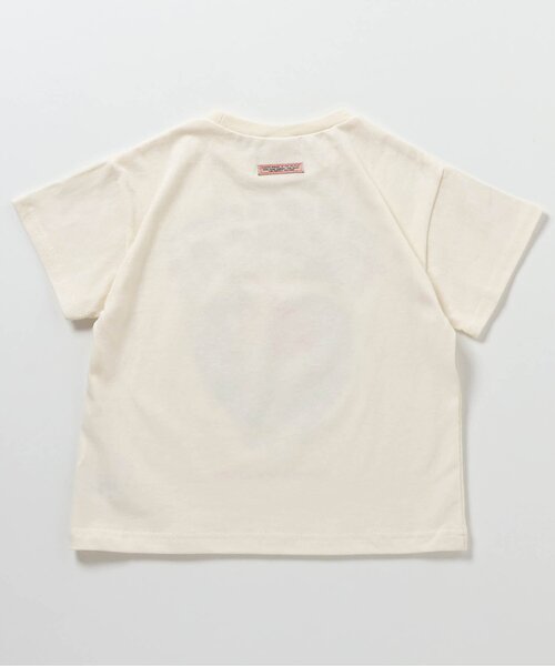 BREEZE(ブリーズ)の「バリエーション半袖Tシャツ(Tシャツ/カットソー・キッズ・ピンク/オレンジ/イエロー/オフホワイト・80/90/100/110/120/130/140)」の12枚目の写真
