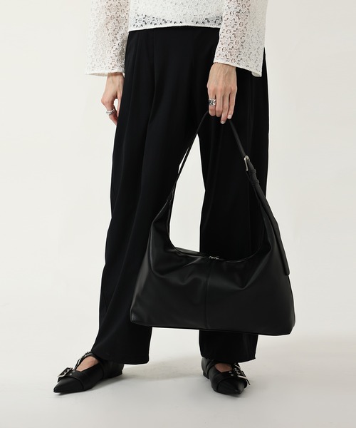 style code(スタイルコード)の「ZOZO限定【STYLE CODE/スタイルコード】ワンショルダーバッグ(ショルダーバッグ・レディース・ブラック/アイボリー・FREE)」の10枚目の写真