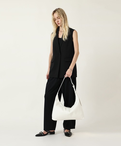 style code(スタイルコード)の「ZOZO限定【STYLE CODE/スタイルコード】ワンショルダーバッグ(ショルダーバッグ・レディース・ブラック/アイボリー・FREE)」の6枚目の写真