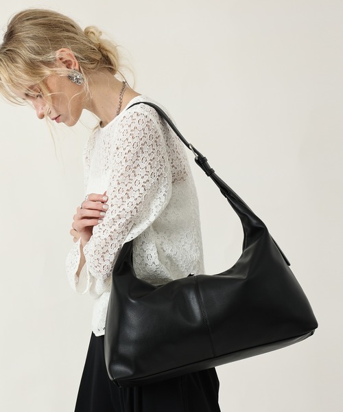 style code(スタイルコード)の「ZOZO限定【STYLE CODE/スタイルコード】ワンショルダーバッグ(ショルダーバッグ・レディース・ブラック/アイボリー・FREE)」の12枚目の写真