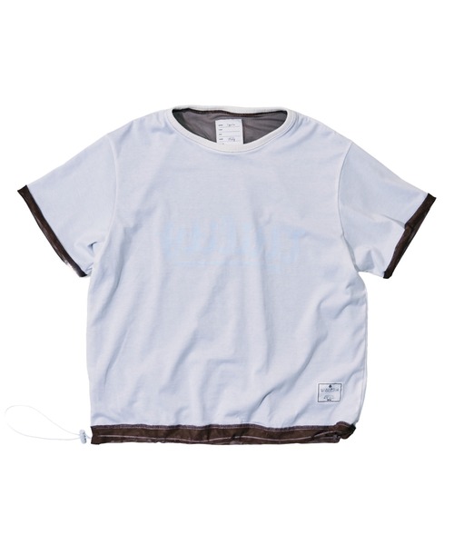 EFFECTEN(エフェクテン)の「【EFFECTEN】Basic logo reversible mesh Tee(Tシャツ/カットソー・メンズ・ブラウン/ライトグレー/ブラック・LARGE/MEDIUM)」の9枚目の写真