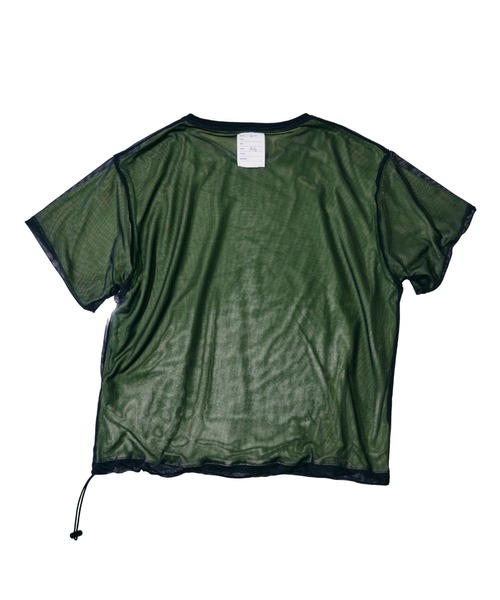 EFFECTEN(エフェクテン)の「【EFFECTEN】Basic logo reversible mesh Tee(Tシャツ/カットソー・メンズ・ブラウン/ライトグレー/ブラック・LARGE/MEDIUM)」の14枚目の写真