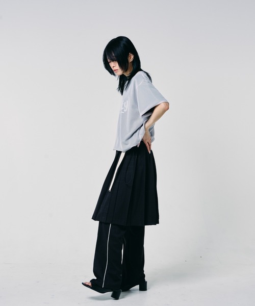 EFFECTEN(エフェクテン)の「【EFFECTEN】Basic logo reversible mesh Tee(Tシャツ/カットソー・メンズ・ブラウン/ライトグレー/ブラック・LARGE/MEDIUM)」の16枚目の写真