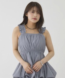 archives | 【360度かわいい主役級バルーンワンピ】タックバルーンノースリギャザーワンピース(ワンピース)