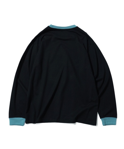 SILAS(サイラス)の「FLUXUS L/S TEE(Tシャツ/カットソー・メンズ・アッシュ/ブラック/マスタード・M/L/XL)」の4枚目の写真