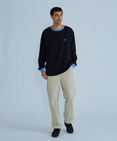 SILAS(サイラス)の「FLUXUS L/S TEE(Tシャツ/カットソー・メンズ・アッシュ/ブラック/マスタード・M/L/XL)」の7枚目の写真