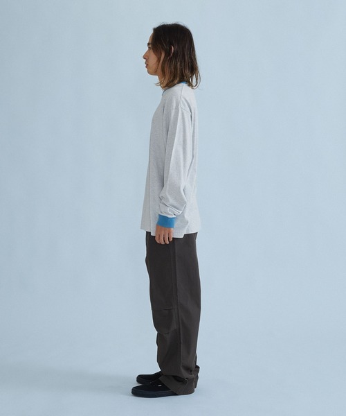 SILAS(サイラス)の「FLUXUS L/S TEE(Tシャツ/カットソー・メンズ・アッシュ/ブラック/マスタード・M/L/XL)」の13枚目の写真