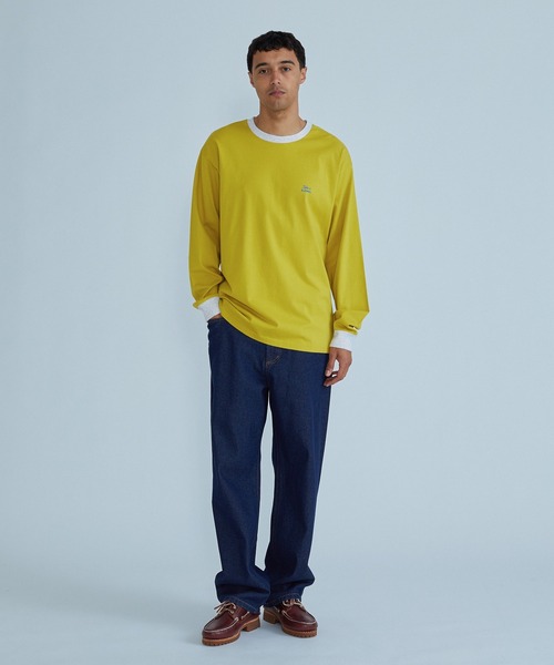 SILAS(サイラス)の「FLUXUS L/S TEE(Tシャツ/カットソー・メンズ・アッシュ/ブラック/マスタード・M/L/XL)」の17枚目の写真