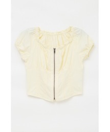 LAGUA GEM | 2WAY ZIP COTTON トップス(Tシャツ/カットソー)
