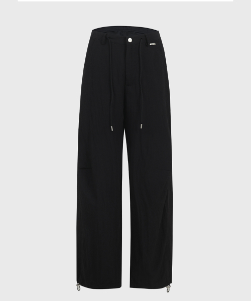 MICANE(ミケーネ)の「クリシコットン-ナイロンワイドパンツ(その他パンツ・レディース・クリーム/ブラック・LARGE/MEDIUM/X-LARGE/SMALL/X-SMALL/XX-LARGE)」の12枚目の写真
