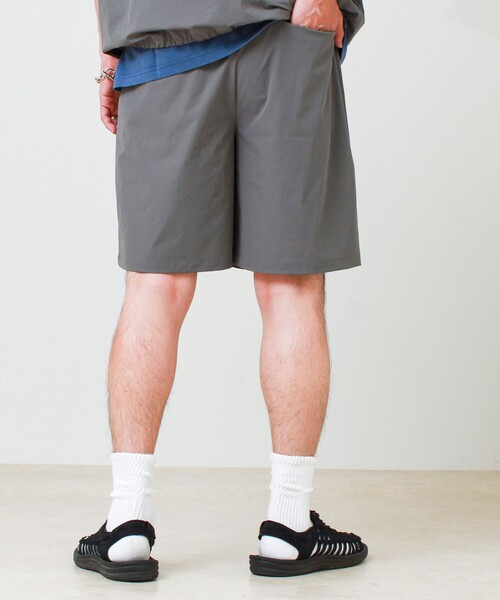 GLOSTER(グロスター)の「【接触冷感/セットアップ対応】SoftCool ショートパンツ(その他パンツ・メンズ・ネイビー/ブラック/グレイッシュベージュ・L/M/S)」の9枚目の写真