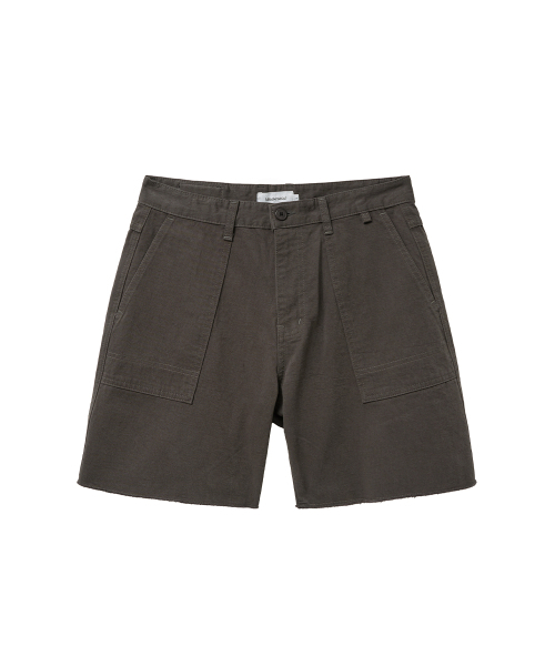 MISEKISEOUL MEN(ミセキソウルメンズ)の「Cut off shorts TAUPE(その他パンツ・メンズ・その他・1/2/3)」の2枚目の写真