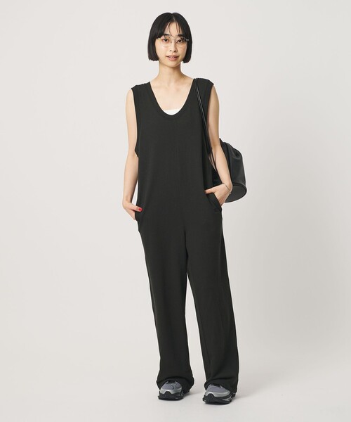 Russell Athletic（ラッセルアスレティック）の「【別注】＜RUSSELL ATHLETIC＞スウェット オールインワン（つなぎ/オールインワン・レディース・ブラック/ワイン・FREE）」の7枚目の写真