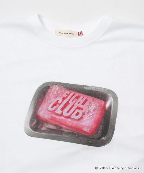 GOOD ROCK SPEED(グッドロックスピード)の「GOOD ROCK SPEED/FIGHT CLUB/T-SHIRTS(Tシャツ/カットソー・レディース・ホワイト/チャコールグレー・FREE)」の9枚目の写真