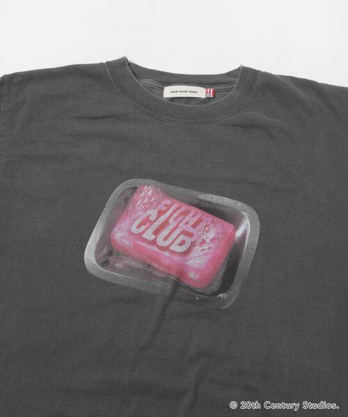 GOOD ROCK SPEED(グッドロックスピード)の「GOOD ROCK SPEED/FIGHT CLUB/T-SHIRTS(Tシャツ/カットソー・レディース・ホワイト/チャコールグレー・FREE)」の7枚目の写真
