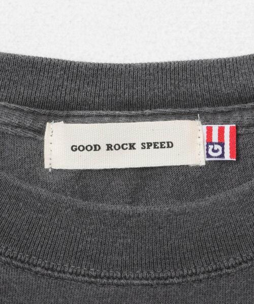 GOOD ROCK SPEED(グッドロックスピード)の「GOOD ROCK SPEED/FIGHT CLUB/T-SHIRTS(Tシャツ/カットソー・レディース・ホワイト/チャコールグレー・FREE)」の4枚目の写真