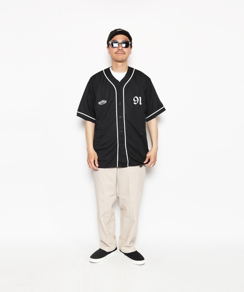 RUDIE'S（ルーディーズ）の「HOOK 91 BASEBALL SHIRTS（シャツ/ブラウス・メンズ・ブラック/ホワイト・XL/L/M/XXL）」の9枚目の写真
