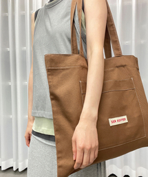 SHOPPER POCKET BAG [BROWN]