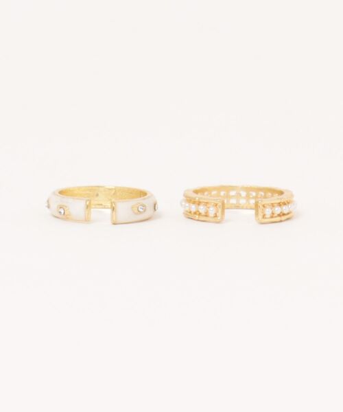 LUGG NAGG(ラグナグ)の「【456878】ゴールドニュアンスリング2点セット(RZ)(リング・レディース・ゴールド系1/ゴールド系2・FREE)」の12枚目の写真
