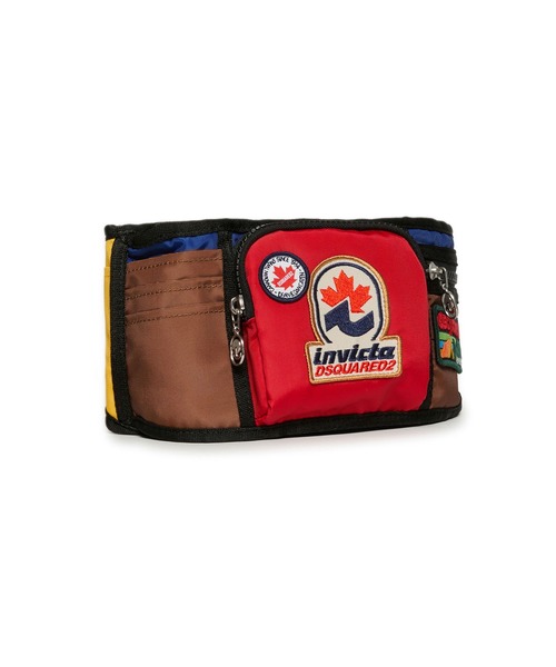 DSQUARED2(ディースクエアード)の「DSQUARED2(ディースクエアード)Kids & Junior ブランドロゴベルトボディバッグ(ボディバッグ/ウエストポーチ・キッズ・レッド・ONE SIZE)」の3枚目の写真