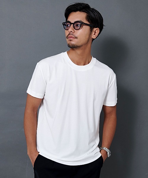 BENUSTA(ベヌスタ)の「『BENUSTA/ベヌスタ』半袖Tシャツ【GC】(Tシャツ/カットソー・メンズ・チャコール/ブラック/ホワイト・L/XL/M)」の2枚目の写真